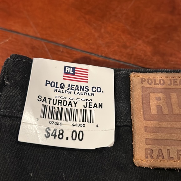 NWT Polo Jeans Company Ralph Lauren Black Saturday Jean 14x31 Vintage - Picture 6 of 16